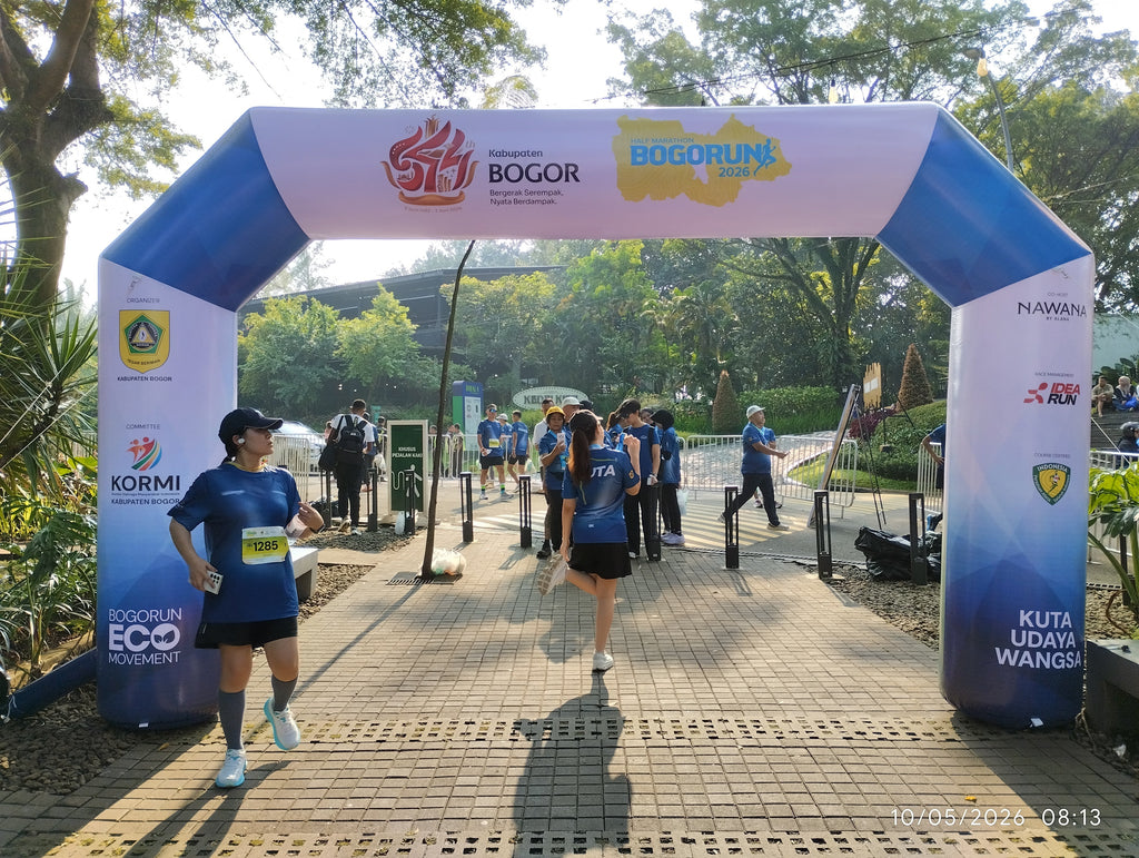 Balon Gate Custom Bogor Kota – Sewa dan Jual Balon Start Finish Terpercaya