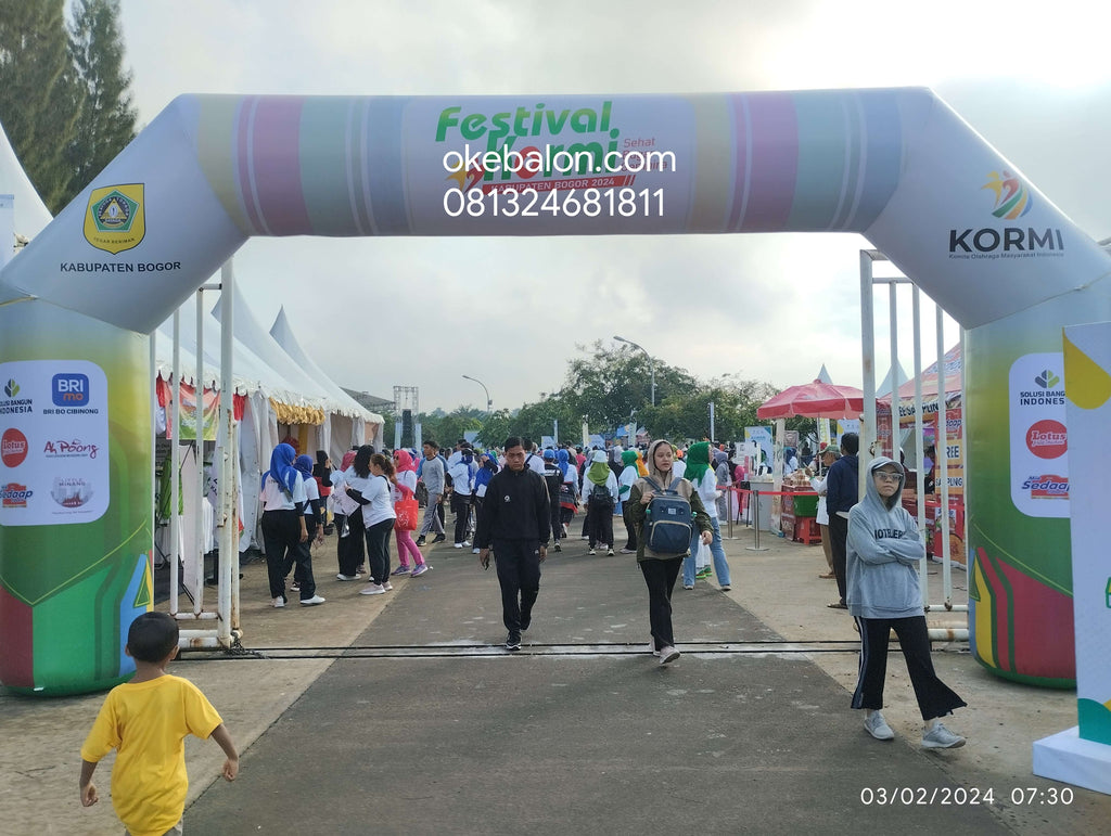 Balon Gate Purwakarta Jawa Barat Sewa dan Jual Proses Cepat Bisa Custome