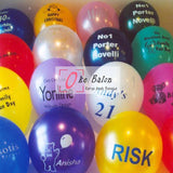 Balon Latex Print